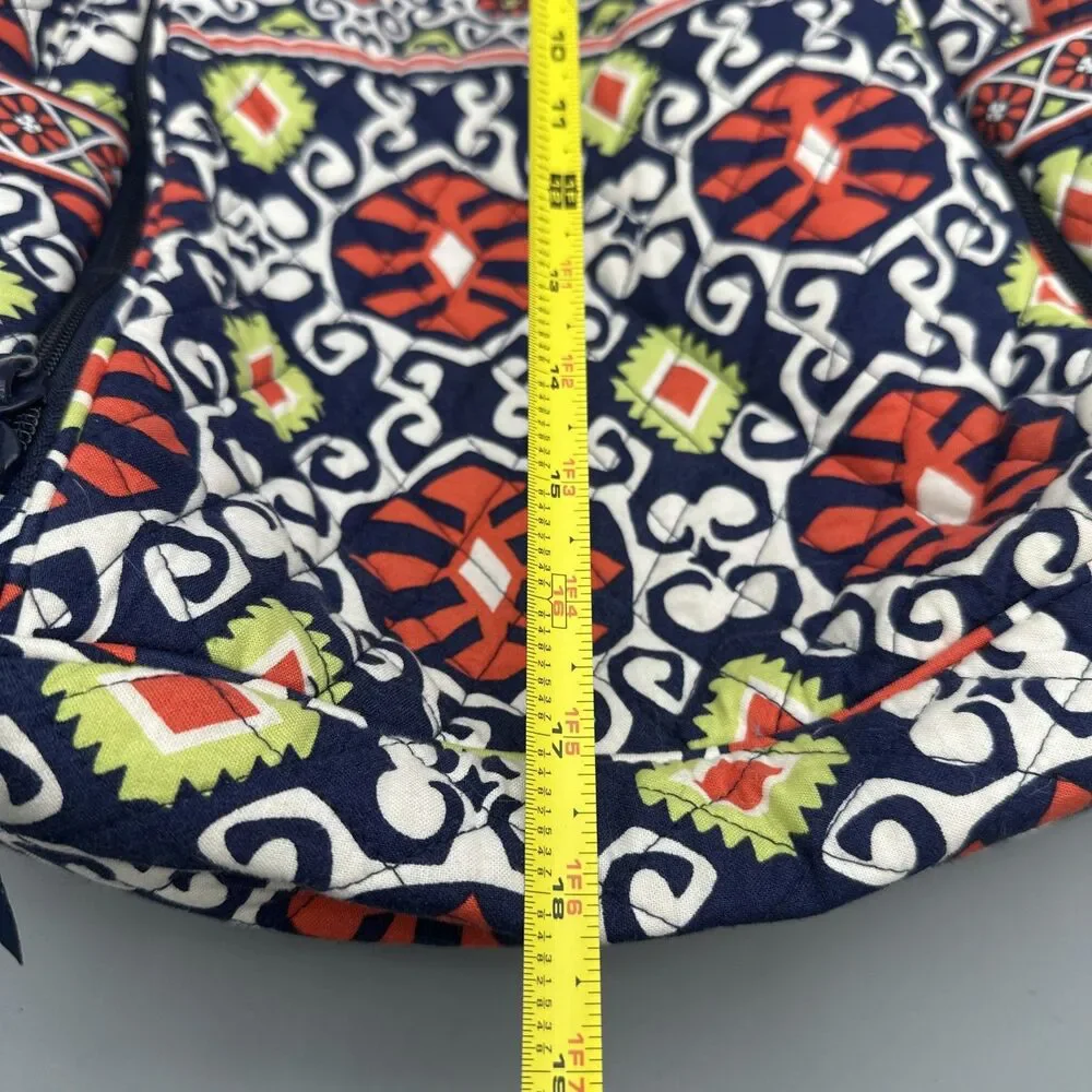 Vera Bradley Backpack Large Laptop Bag Sun Valley Floral Pattern Retired